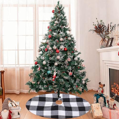 AaaozKjie Mini Rock 40 cm Decke Dekoration Festlichen Christbaumschmuck 2023 Mode Weihnachten Deko Weihnachtsdeko (D, One Size)