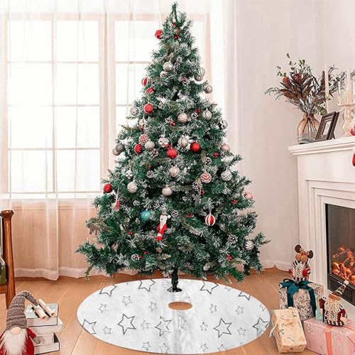 AaaozKjie Mini Rock 40 cm Dekoration Festlichen Christbaumschmuck 2023 Mode Weihnachten Deko Weihnachtsdeko (G, One Size)