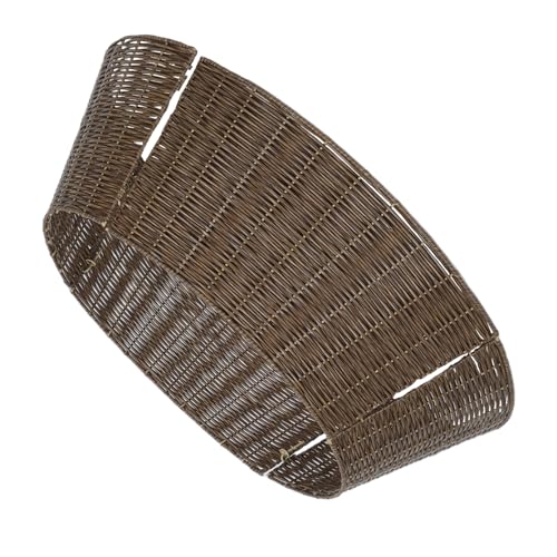 SOLUSTRE Dekorativer Baumrock Baumsockelabdeckung Feiertags Baumrock Weidenoptik Baumkragen Weihnachtsbaumkragen Rustikaler Baumkragen Korb Weihnachts