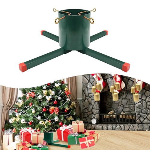 C Q CHANG QI Weihnachtsbaumständer für lebende Bäume, Basis, robuster Weihnachtsbaumständer für Weihnachtsbaum Dekoration