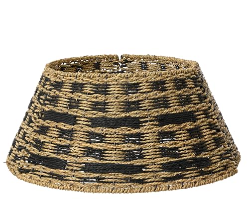 Kaemingk Weihnachtsbaumrock aus Seegras 57x25cm - für Bäume bis 180cm - Abdeckung Weihnachtsbaumständer - Christbaumständer Hülle - Tannenbaum Korb - Weihnachtsbaumkragen