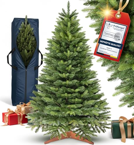 Amari ® Naturgetreuer Künstlicher Weihnachtsbaum 180cm - Tannenbaum Künstlich Christbaum Christmas Tree - Künstliche weihnachtsbäume - Faltbarer Weihnachtsbaum Künstlich