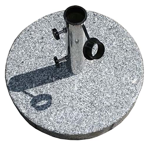 Mendler Sonnenschirm-Ständer Schirmständer Granit - 20 kg marmoriert