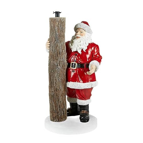 Magie di Natale Baumständer  Weihnachtsmann   Christbaumständer Metall 97cm