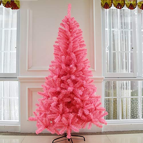 YARUMD Weihnachtsbaum Künstlich Christbaum Ständer (4 Größen Wählbar) Regenschirm Klapp System Und (Pink),150Cm
