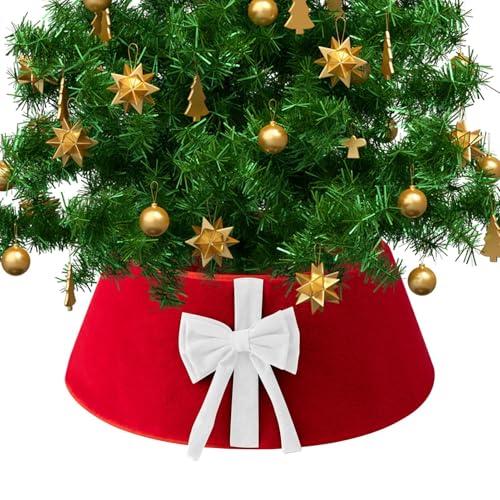 Künstlicher Weihnachtsbaum-Kragen,Kla ppbare Weihnachtsdekoration - Weihnachtsbaum Korb Kragen - für Wohnzimmer Foto-Hintergründe Büros Schlafzimmer Wohnung Party Versammlung