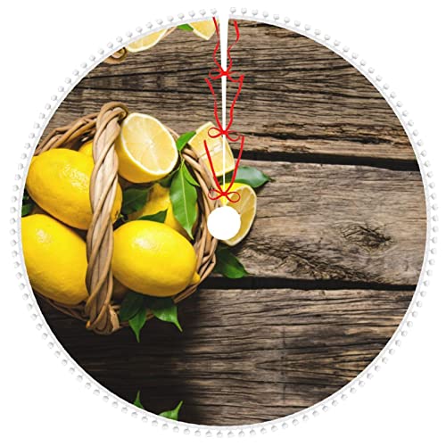 Ein Zitronen Pompon, Dekorationen, Ein Lemonsinch Baum Pad, Beste Wahl für Winterdekoration