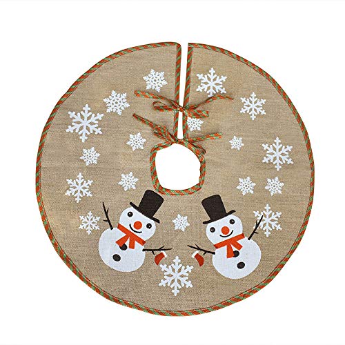 Awtlife Weihnachtsbaum-Rock aus Jute, 76,2 cm