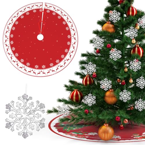 MKKZLPN Weihnachtsbaum Decke,Schneeflocken Anhänger Weihnachten Deko,Weihnachtsschmuck,We ihnachtsbaumschmuck Schneeflocken Hängende Ornamente für Weihnachten Party Hochzeit Dekoration