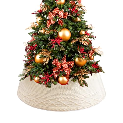 Weihnachtsbaumkragen – Weit Verbreiteter Weihnachtsbaumrock, Kompakte, Langlebige Baumröcke | Weihnachtsbäume Basisabdeckung Für Bauernhaus Zuhause Winter Indoor Urlaub Kragen Korb Abdeckung Dekoratio