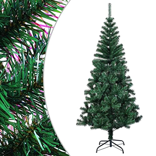 Furniture Item Home Künstlicher Weihnachtsbaum mit schillernden Spitzen, grün, 180 cm, PVC-Möbel