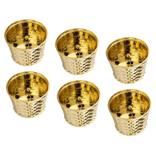 Alipis 6 Stück Teiliges Mini Weihnachtsbaumständer Tischdeko Weihnachtsbaumhalter Robust für Kleine Tannenbäume Weihnachtsdekoration