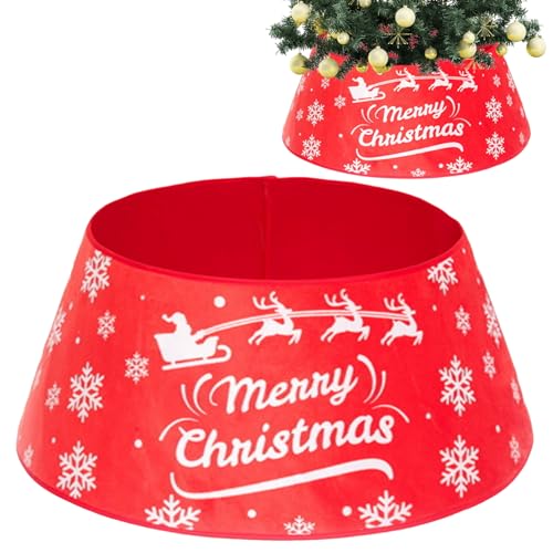 Weihnachtsbaum-Rock, Weihnachtsbaum-Sockel, Weihnachtsbaum-Kragen, 71 cm, Glitzer-Baum-Kragen, glänzende Pailletten, Weihnachtsbaum-Rock, Ring, Korb-Abdeckung, Urlaub, Zuhause, Party, Weihnachtsbaum