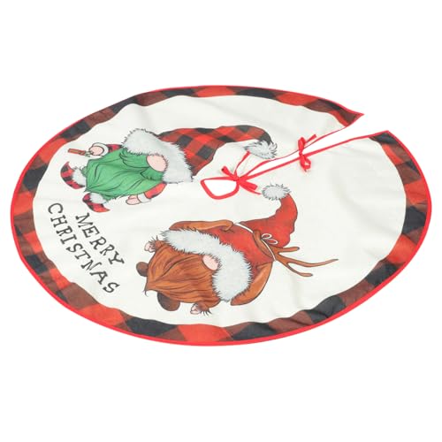 OKUMEYR Weihnachtsbaumrock Mit Stilvollem Design Dekorative Weihnachtsbaumdecke Für Festliche Dekorationen Für Zuhause Geschäfte Und Hotels Schafft Festliche Atmosphäre