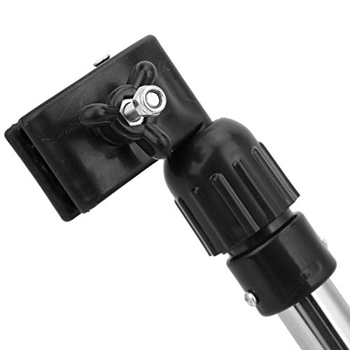 Yinhing Silberner Verdickter Edelstahl-Fahrrad-Sonnens chutz-Regenschirm-Halteru ngs-Fahrradhalterungs-St� �nder-Zubehör für Verbesserten Fahrkomfort und Sonnenlicht und Regen (Fahrrad-Schirmständer)