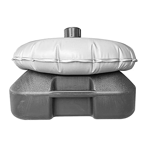 FIYSON Sandsäcke Schirmständer,Schlauchge wicht 10 Liter Wasser Schirmhalter Mit Wasserfüllung Für Patio-Sonnenschirmstände r Flag Base Weight Bag