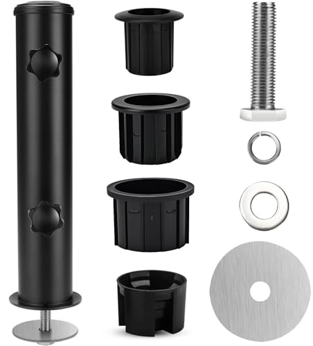 Schirmrohrsockel, universeller Granit-Ständer, für den Außenbereich, Steinschirm, Edelstahlrohr-Basis, robuster Fahnenmasthalter, Tischschirmrohrhalterung, DIY-Schirmrohrhalterung
