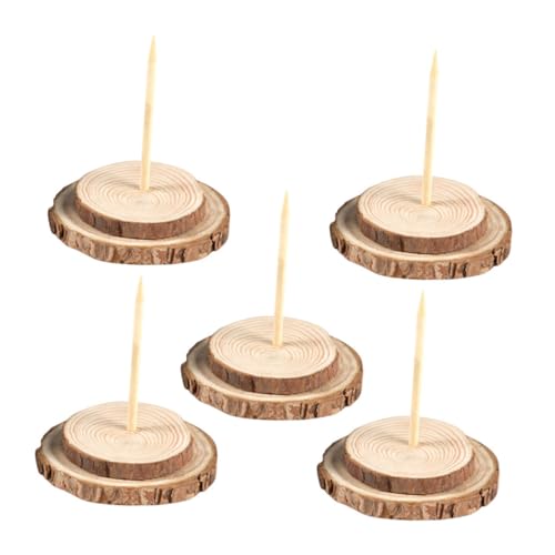 RORPOIR 5stücke Holz Weihnachtsbaumständer Aus Massivem Holz Durchmesser Stabiler Und Einfacher Aufbau Für Künstliche Weihnachtsbäume Und Festliche Dekoration