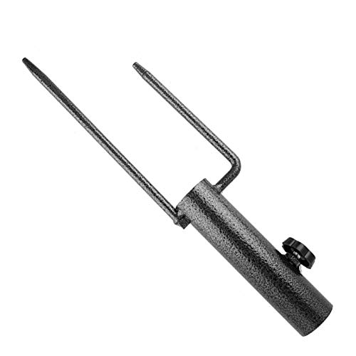Niiyen Sonnenschirm Sockel, Edelstahl Sonnenschirmhalter Ständer, Sonnenschirm Sockel, Sonnenschirm Anker Strand Regenschirm Halter Sandschraubenständer Angelruten im Freien