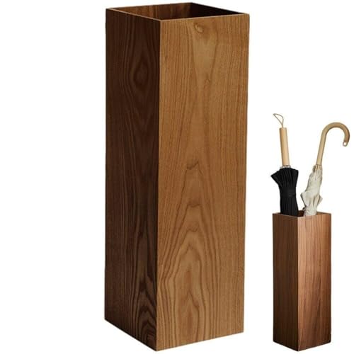 Suixtil Schirmständer aus Holz, Schirmständer for den Hotelflur, Wohnmöbel, Schirmeimer, Schirmständer for den Flur