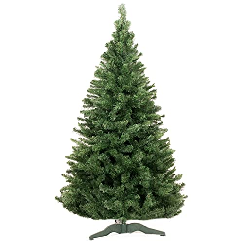 DecoKing Künstlicher Weihnachtsbaum 180 cm Grün Tannenbaum Christbaum Tanne Unecht Weihnachtsdeko Lena