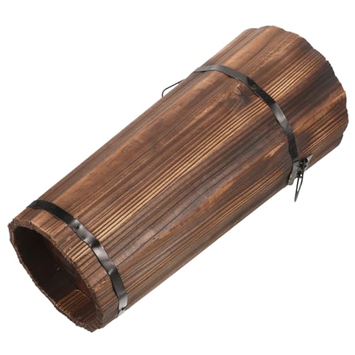 Regenschirmhalter aus Holz – Stilvoller Schirmständer für Eingangsbereich und Büro, dekorativer Aufbewahrungseimer für Gehstöcke, Regengarderobe, Nizer, funktionale Heimdekoration