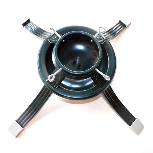 Weihnachtsbaumständer für Metall, Weihnachtsbaumständer passend für 5,1 - 12,1 cm Stamm, Weihnachtsbäume, Fußhalter, Zubehör (klein)
