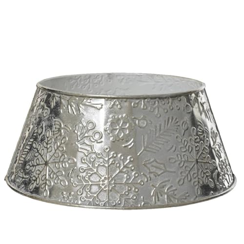 Magie di Natale Christbaumständer Metall silber Weihnachtsdeko (70cm) Magie di Natale Christbaumständer Metall silber Weihnachtsdeko (70cm)