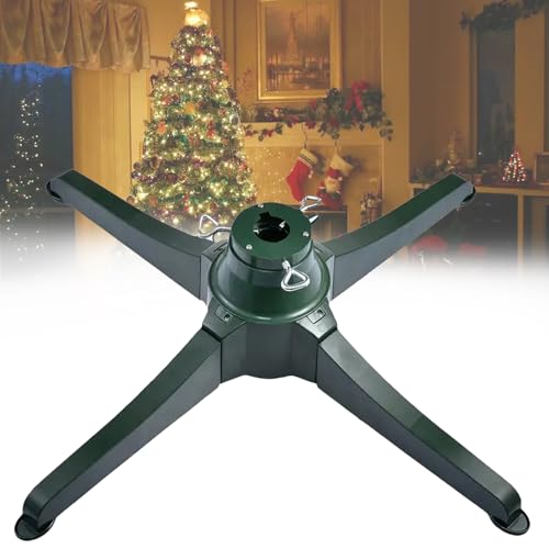 360 Grad Drehbarer, Verstellbarer Weihnachtsbaumständer – Für Bis Zu 9,5 Fuß Große Weihnachtsbäume – Elektrisch Drehbarer Weihnachtsbaumhalter Für Künstliche/künstliche Bäume, Maximal 80 Pfund 80cm
