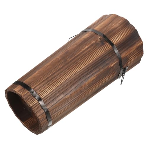 HAMPPLIES Hölzerner Regenschirmstand Schirmständer Regenschirm-aufbewahrungs ständer Regenschirmhalter Eimer Schirmaufbewahrung Regenschirm-eimer-halter Eimer Für Regenschirme Holz Brown