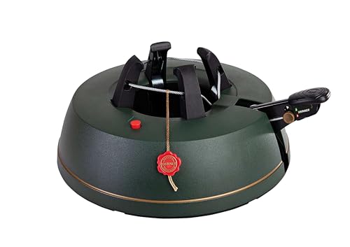  GmbH Comfort Grip M Christbaumständer Weihnachtsbaumständer inkl. Fußpedal Einseiltechnik 3,5 Liter Wassertank für Baumhöhe 2,5m Made IN Germany 94225, Kunststoff, Grün, 36 cm
