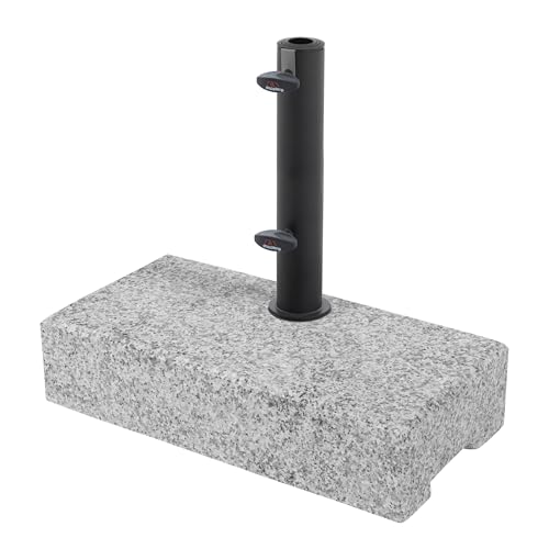 Doppler Balkonsockel 25kg Griffmulden I Schirmständer für Sonnenschirme max. 200cm Schirmdurchmesser & 2,5 4,8cm Rohrdurchmesser I robuster Schirmständer für Terrasse oder Balkon