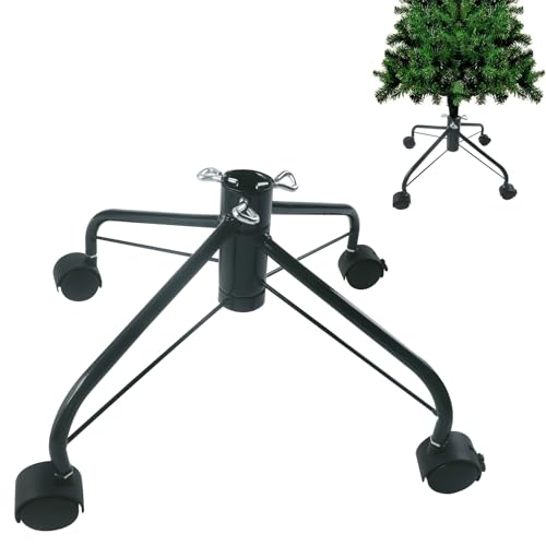 Vencer 40,6 cm faltbarer Baumständer mit rollenden Rädern für künstliche Bäume, VCT-001