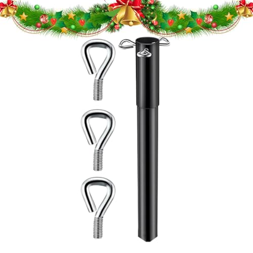 Höhe des Weihnachtsbaums – Weihnachtsbaumständer aus Metall | Höhe des künstlichen Weihnachtsbaums | Machen Sie den Weihnachtsbaum höher, Verlängerungsstange der Basis