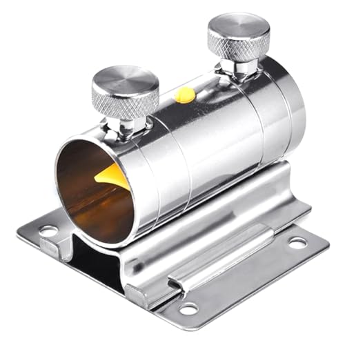 Uxsjakjsd Sonnenschirmhalterung, Balkonhalterung, Edelstahl, Angelkoffer, Verstellbarer Schirmständer, Wandmontage, Angelkoffer, Schirmhalter