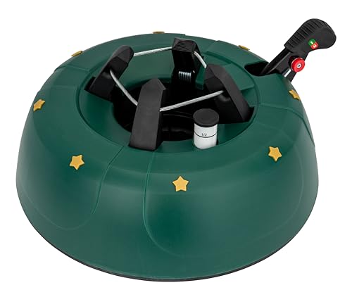 Star Max Christbaumständer by F H S, Start 1, Modell 2019, für Baumhöhe 2,0m, Weihnachtsbaumständer Fuhebelfunktion Einseiltechnik, grün