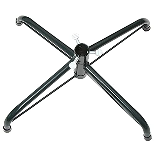Operitacx Christbaumständer Weihnachtsbaumständer Eisen Weihnachtsbaum Basis Künstliche Baumhalterung Halter Weihnachtsbaum Party Urlaub Dekorationen 40 cm (Grün) Künstlich