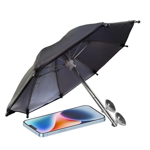 Handy-Sonnenschutz – Outdoor-Regenschirm für Handy, Handyhalterung | Niedlicher -Sonnenschirmhalter, Outdoor-Sonnenschirm-Hand yhalterung, Schirmständer, 25-28 cm, Siehe Beschreibung, 25-28 cm, Se