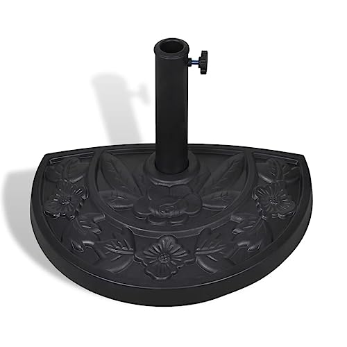 SKM Sonnenschirmständer halbrund Schirmfuss Ständer, Weight: 9.5 kg, 40820