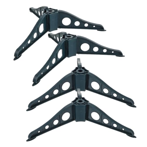 Amosfun 4stücke Weihnachtsbaumständer Korb aus Abs-Material für Künstliche Weihnachtsbäume Stabile Weihnachtsbaumhalterung als Baumständer Weihnachtsbaumfuß als Zubehör