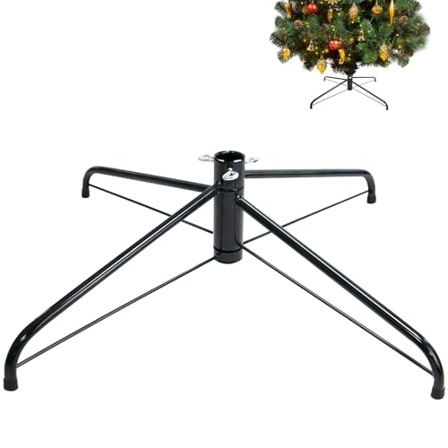 ALS AILISUO 61 großer Weihnachtsbaumständer für künstliche Bäume, Weihnachtsbaum Basishalte r für 90 bis 200, faltbarer Weihnachtsbaumständer passend für 1,3   3,2 Baumstange (61)