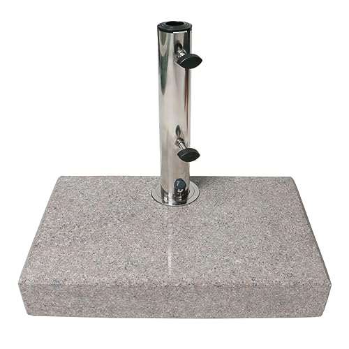 Primaster Granit Balkon-Schirmständer halb 25 kg Schirmständer