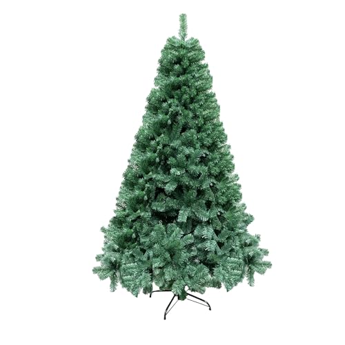 Shatchi 6ft Weihnachtsbaum GRÜN 550 Alaskan Pines Künstlicher Weihnachtsbaum mit Metallständer 180 cm