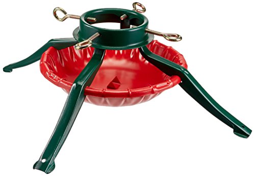 Jack Post 95-4464 Christbaumständer, Stahl Rot/Grün, 11,4 cm, Stammdurchmesser – Menge 1
