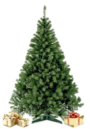Künstlicher Weihnachtsbaum 180 cm – überzeugend für 10 Jahre – Pflegeleicht Preiswert Festlich – Tannenbaum künstlich von Menz