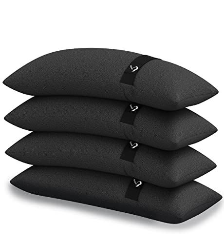 BASER - Gerade auffüllbare Sandsäcke, 4 x 25 KG, auffüllbare Gewichte für Ampelschirme, Sonnenschirme, Schirmständer und Gartenzubehör