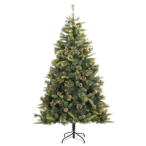 Künstlicher Weihnachtsbaum mit Tannenzapfen, 180 cm, kangqiling357702
