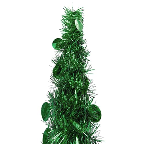 Künstlicher Weihnachtsbaum, aufklappbar, grün, 180 cm, PET, kangqiling320990