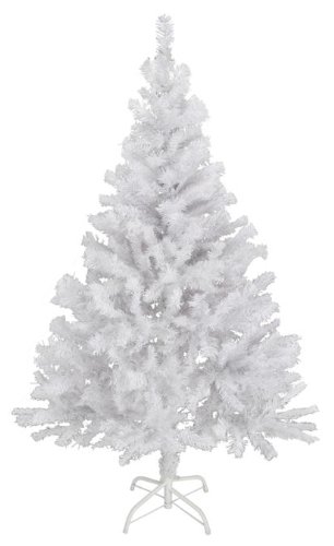 Künstlicher Weihnachtsbaum 180 cm in weiß - mit Metallständer