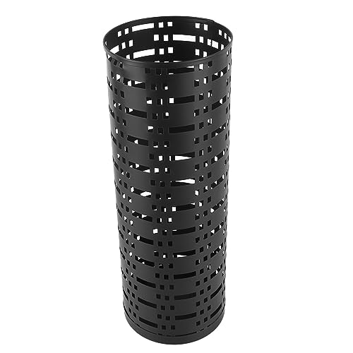 Schirmständer, Regenschirmhalter aus Metall für den Eingangsbereich im Freien Büro Zuhause, Rostfrei Wasserdicht Rund Regenschirmhalter Aufbewahrungskorb, Modern Umbrella Organizer